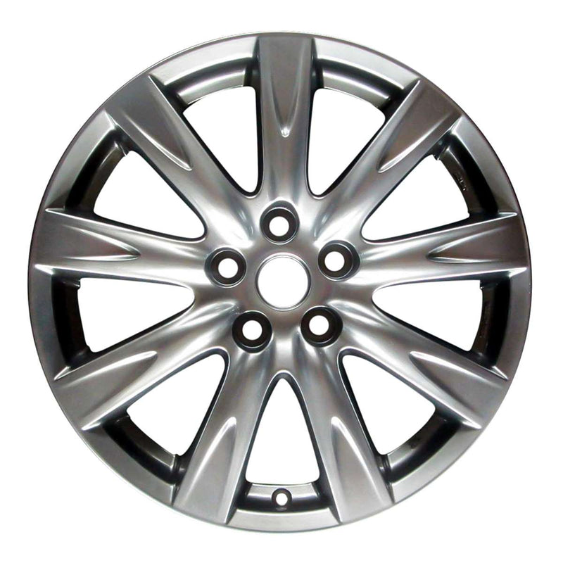 2010 infiniti g37 wheel 19 hyper aluminum 5 lug w73757h 1