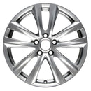 2018 infiniti q70 wheel 18 hyper aluminum 5 lug w73777h 4