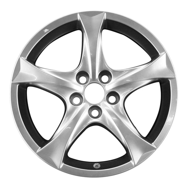 2008 lexus is350 wheel 18 hyper aluminum 5 lug w74194h 3