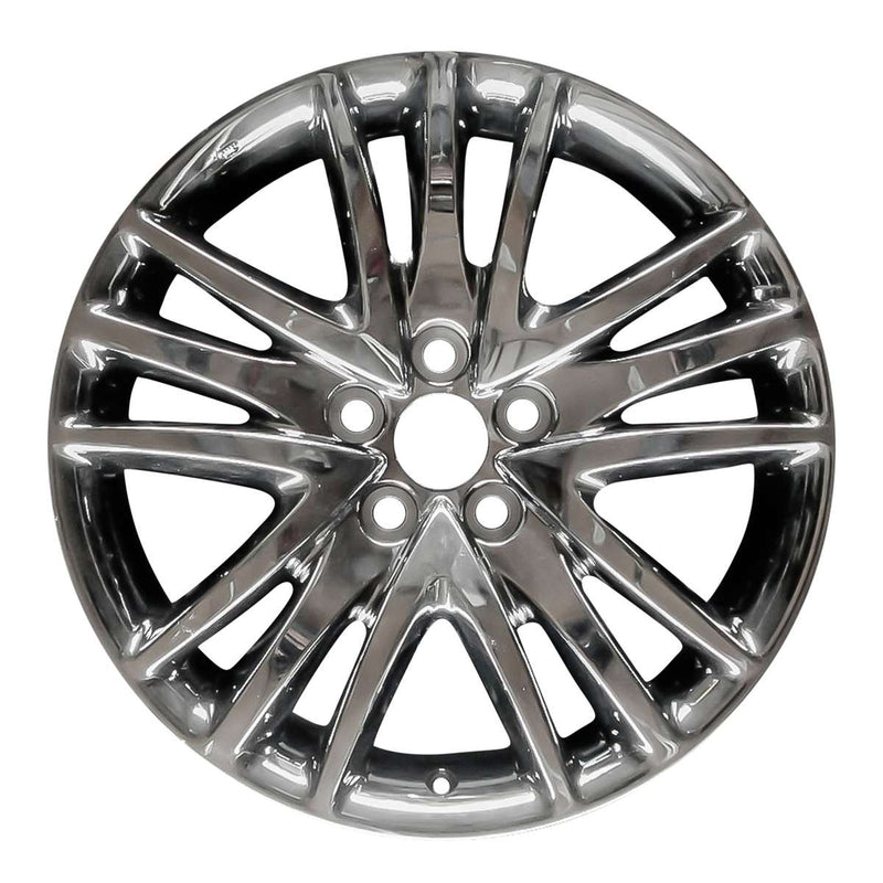 2007 lexus ls600hl wheel 19 dark pvd chrome aluminum 5 lug w74197dpvd 1