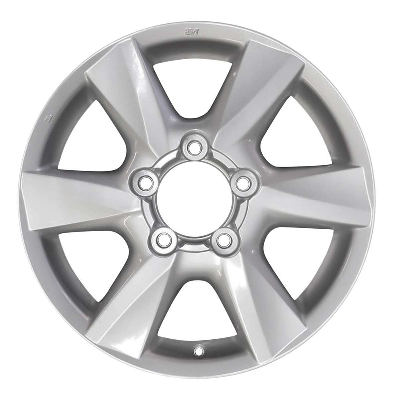 2009 lexus lx570 wheel 18 silver aluminum 5 lug w74211s 2