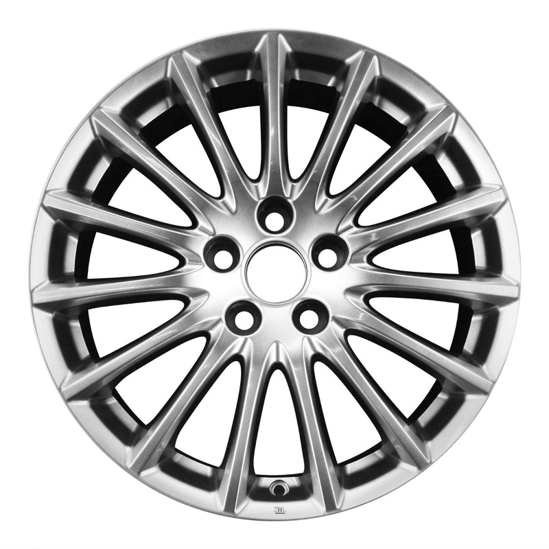 2008 lexus is350 wheel 18 hyper aluminum 5 lug w74240h 1