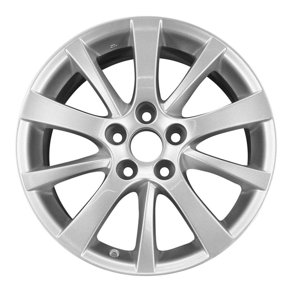 2012 lexus is350 wheel 17 hyper aluminum 5 lug w74243h 3