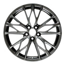 2013 lexus is wheel 19 black hyper aluminum 5 lug w74246bh 4