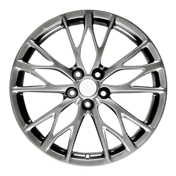 2013 lexus is wheel 19 hyper aluminum 5 lug w74246h 4