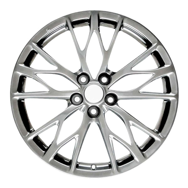 2010 lexus is wheel 19 hyper aluminum 5 lug w74262h 1