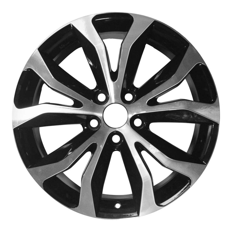 2015 lexus nx300 wheel 18 machined gloss black aluminum 5 lug w74335mb 7