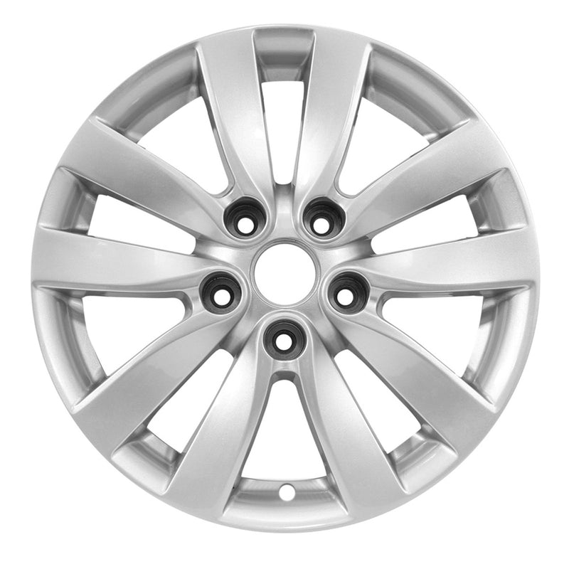 2015 kia forte wheel 16 silver aluminum 5 lug w74677as 2