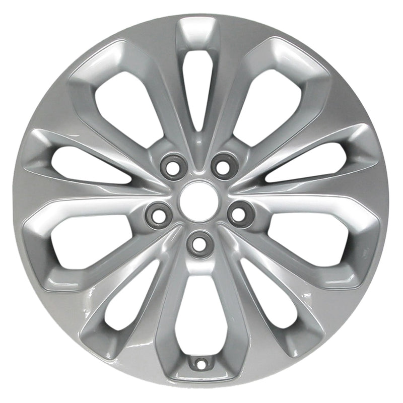 2014 kia sorento wheel 18 silver aluminum 5 lug w74686s 1