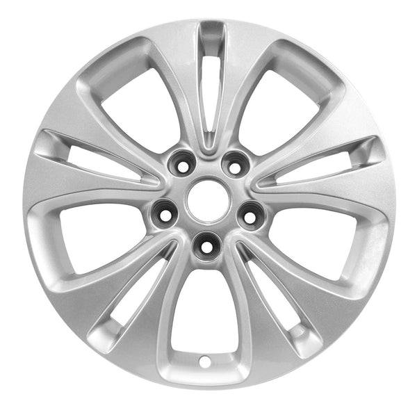 2015 kia soul wheel 17 silver aluminum 5 lug w74693as 2