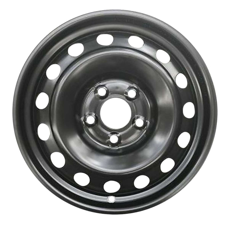 2013 kia soul wheel 15 black steel 5 lug w74700ab 4