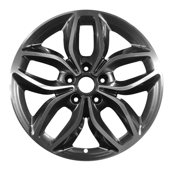 2016 kia forte wheel 18 machined charcoal aluminum 5 lug w74701amc 3