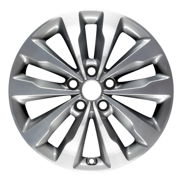 2015 kia sedona wheel 18 machined charcoal aluminum 5 lug w74716amc 1