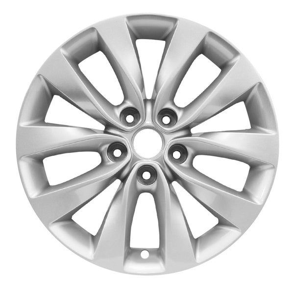 2016 kia optima wheel 17 silver aluminum 5 lug w74731as 1