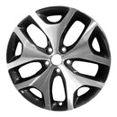 2017 kia sportage wheel 19 machined flat black aluminum 5 lug w74750mfb 1