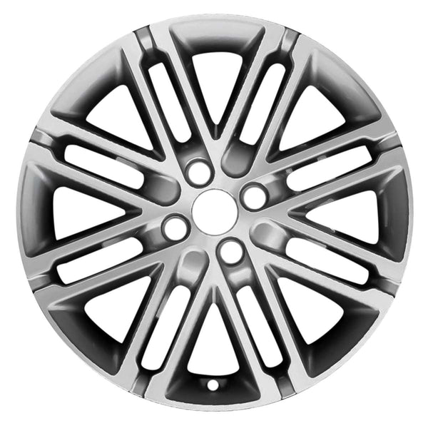 2018 kia rio wheel 17 machined charcoal aluminum 4 lug w74777mc 2