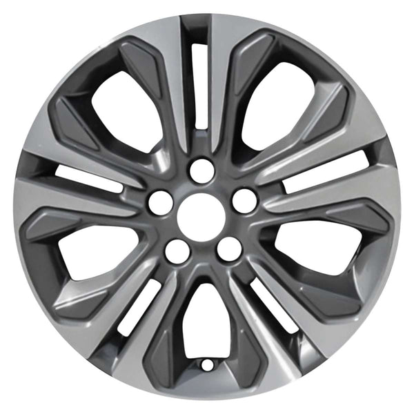 2021 kia sedona wheel 18 machined dark charcoal aluminum 5 lug w74793mc 3