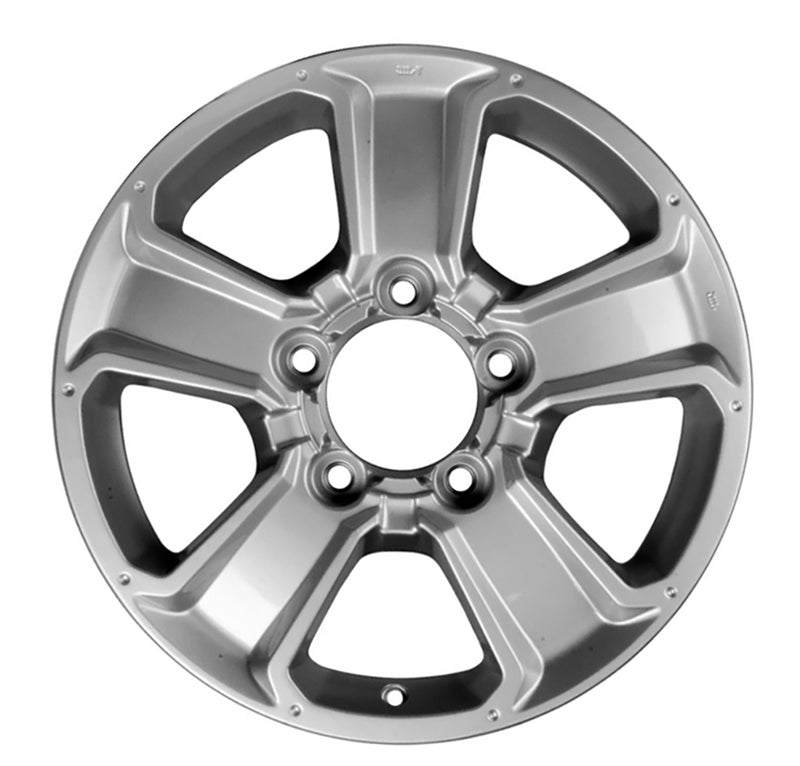 2014 toyota tundra wheel 18 silver aluminum 5 lug w75156s 2