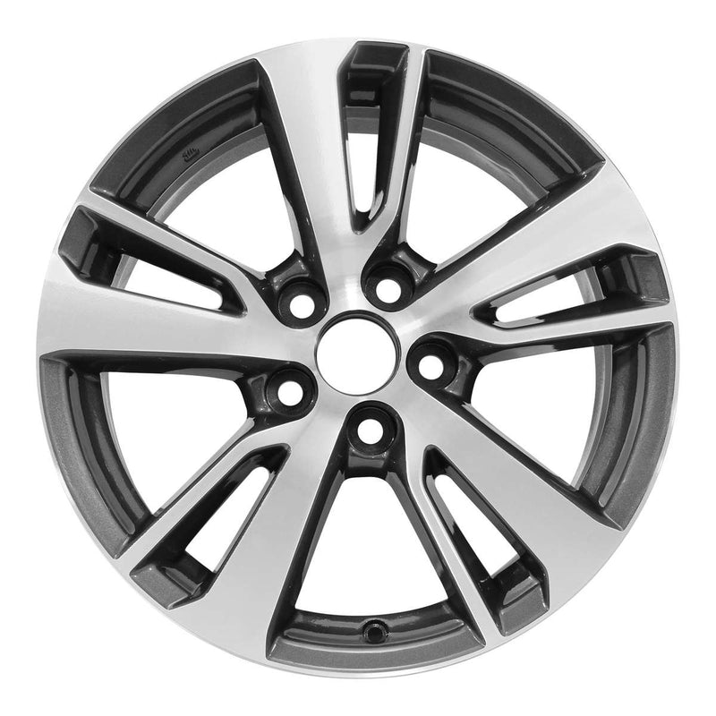 2016 toyota rav4 wheel 17 machined charcoal aluminum 5 lug w75198mc 1