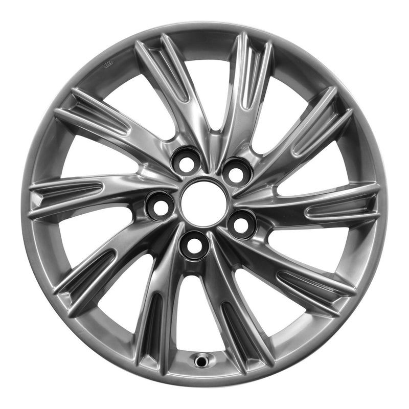 2011 toyota camry wheel 17 hyper aluminum 5 lug w75206h 4