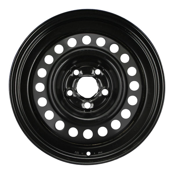 1996 oldsmobile achieva wheel 15 black steel 5 lug w8014b 36