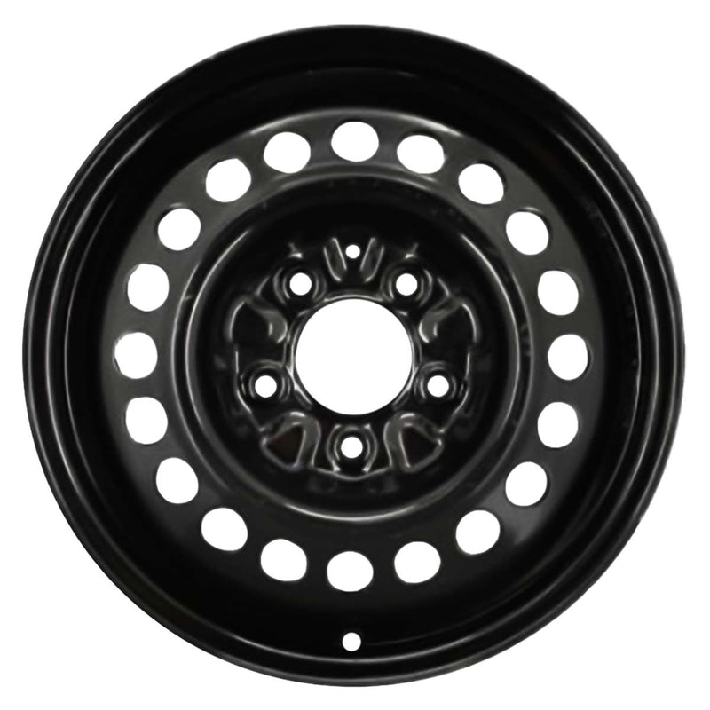 1997 chevrolet venture wheel 15 black steel 5 lug w8027b 1