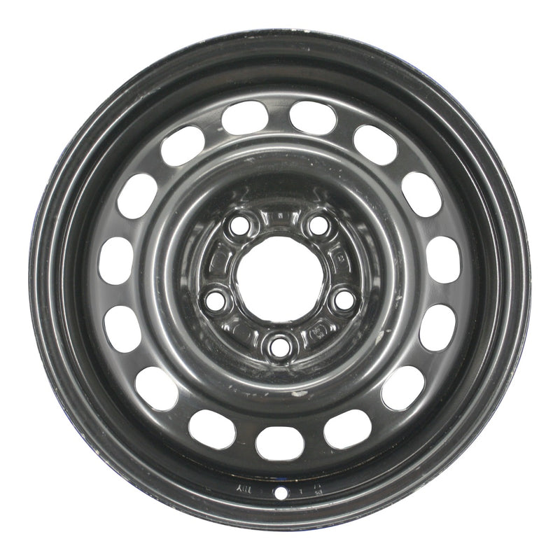 1997 chevrolet lumina wheel 15 black steel 5 lug w8041b 4