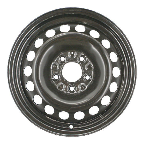 2007 chevrolet malibu wheel 15 black steel 5 lug w8054b 4