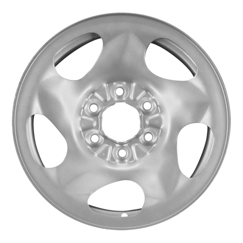 2009 chevrolet trailblazer wheel 16 silver steel 6 lug w8059s 13