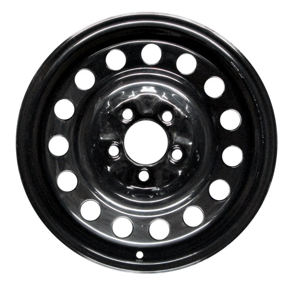 2005 chevrolet uplander wheel 17 black steel 5 lug w8065b 5