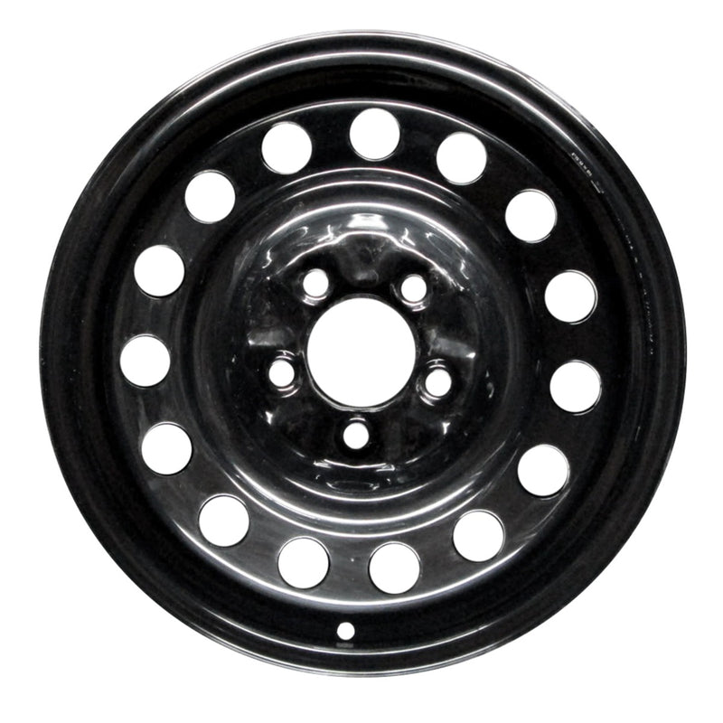 2005 chevrolet uplander wheel 17 black steel 5 lug w8065b 5