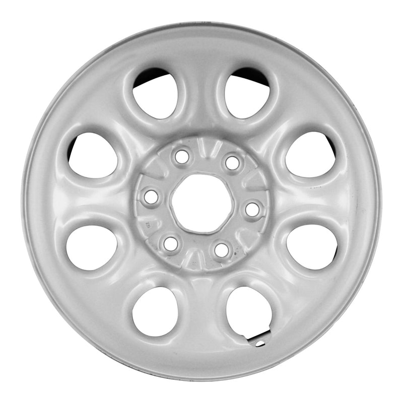 2011 chevrolet suburban wheel 17 silver steel 6 lug rw8069s 41