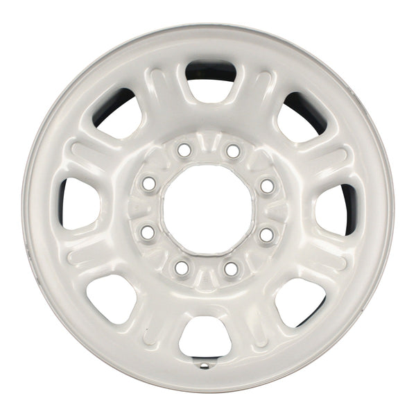 2012 chevrolet silverado wheel 18 silver steel 8 lug w8096s 10