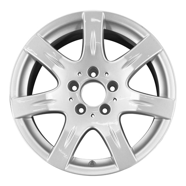 2009 mercedes e320 wheel 16 silver aluminum 5 lug w85007s 2