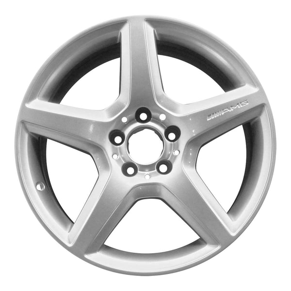 2009 mercedes e350 wheel 18 silver aluminum 5 lug w85011s 5