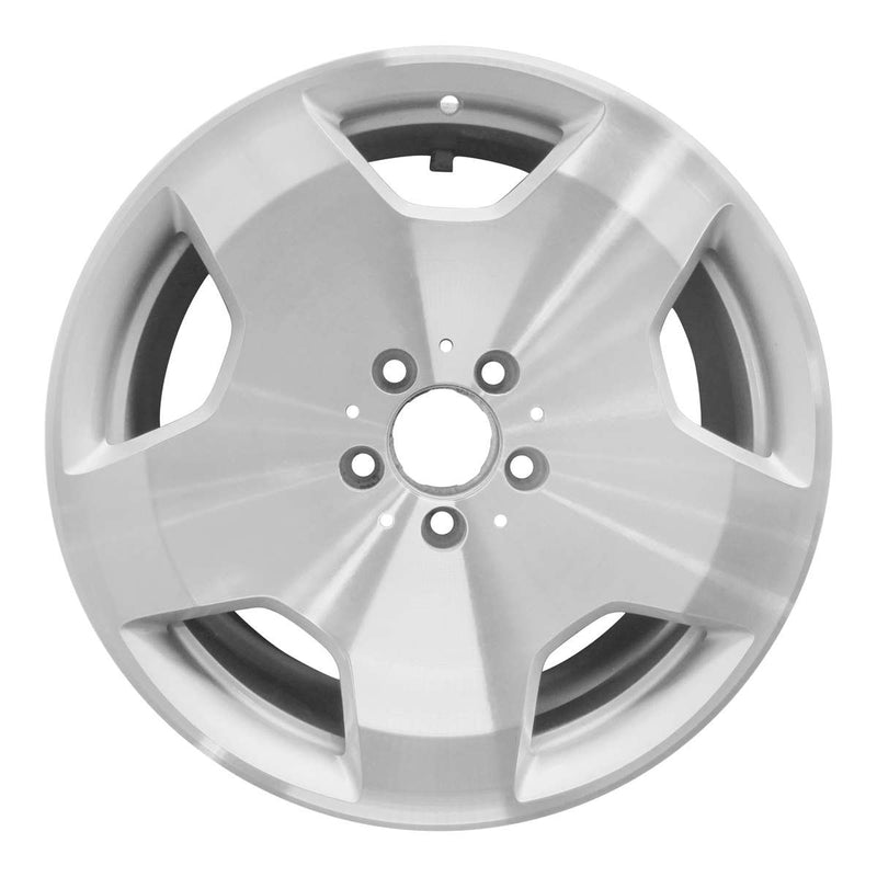 2008 mercedes s600 wheel 18 machined silver aluminum 5 lug w85026ms 1