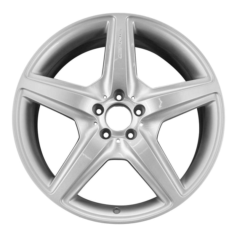 2009 mercedes s63 wheel 20 silver aluminum 5 lug w85029s 2