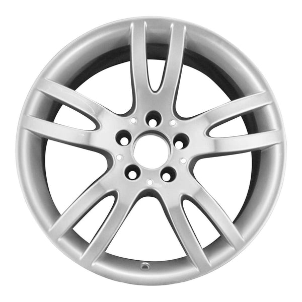 2008 mercedes sl600 wheel 18 silver aluminum 5 lug w85034s 1