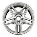2009 mercedes c350 wheel 18 machined silver aluminum 5 lug w85057ms 4