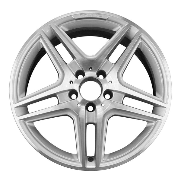 2014 mercedes c250 wheel 18 machined silver aluminum 5 lug w85058ms 11