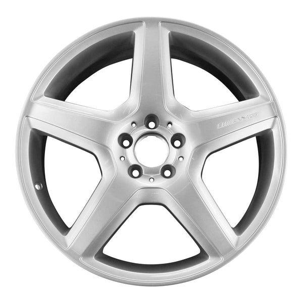 2007 mercedes s65 wheel 20 silver aluminum 5 lug w65477s 1