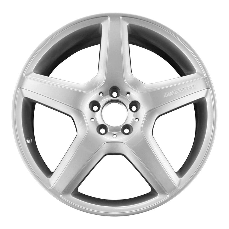 2007 mercedes s65 wheel 20 silver aluminum 5 lug w65477s 1