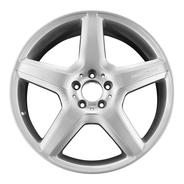 2012 mercedes cl65 wheel 20 silver aluminum 5 lug w85061s 3