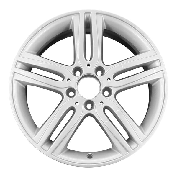 2011 mercedes b200 wheel 17 silver aluminum 5 lug w85097s 3