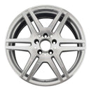 2010 mercedes e550 wheel 18 machined silver aluminum 5 lug w85132ms 1