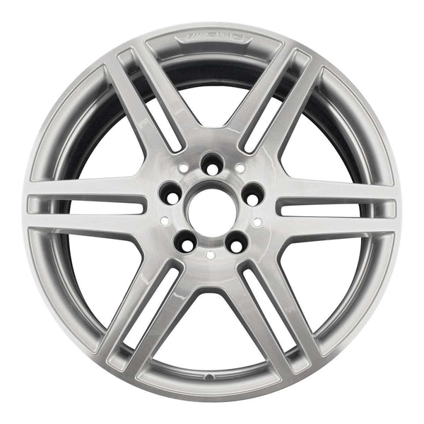 2010 mercedes e550 wheel 18 machined silver aluminum 5 lug w85132ms 1