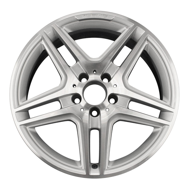 2012 mercedes e350 wheel 18 machined silver aluminum 5 lug w85147ms 5