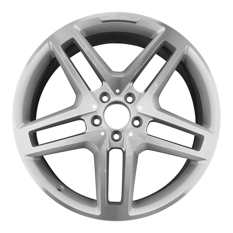 2012 mercedes glk350 wheel 20 machined silver aluminum 5 lug w85155ms 2