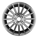 2011 mercedes c63 wheel 19 machined charcoal aluminum 5 lug w85167mc 1