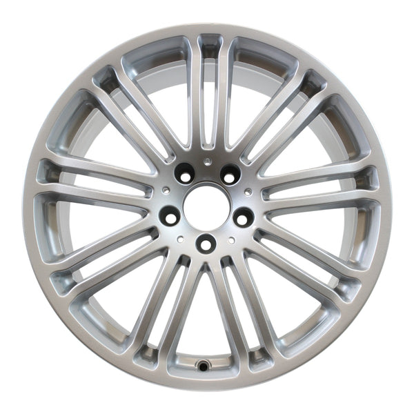 2010 mercedes cl600 wheel 19 silver aluminum 5 lug w85196s 1